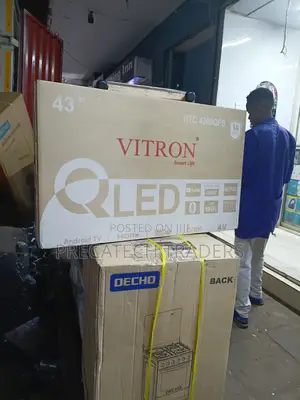 Vitron 43 Inch Qled Android Tv – Crystal Clear Display