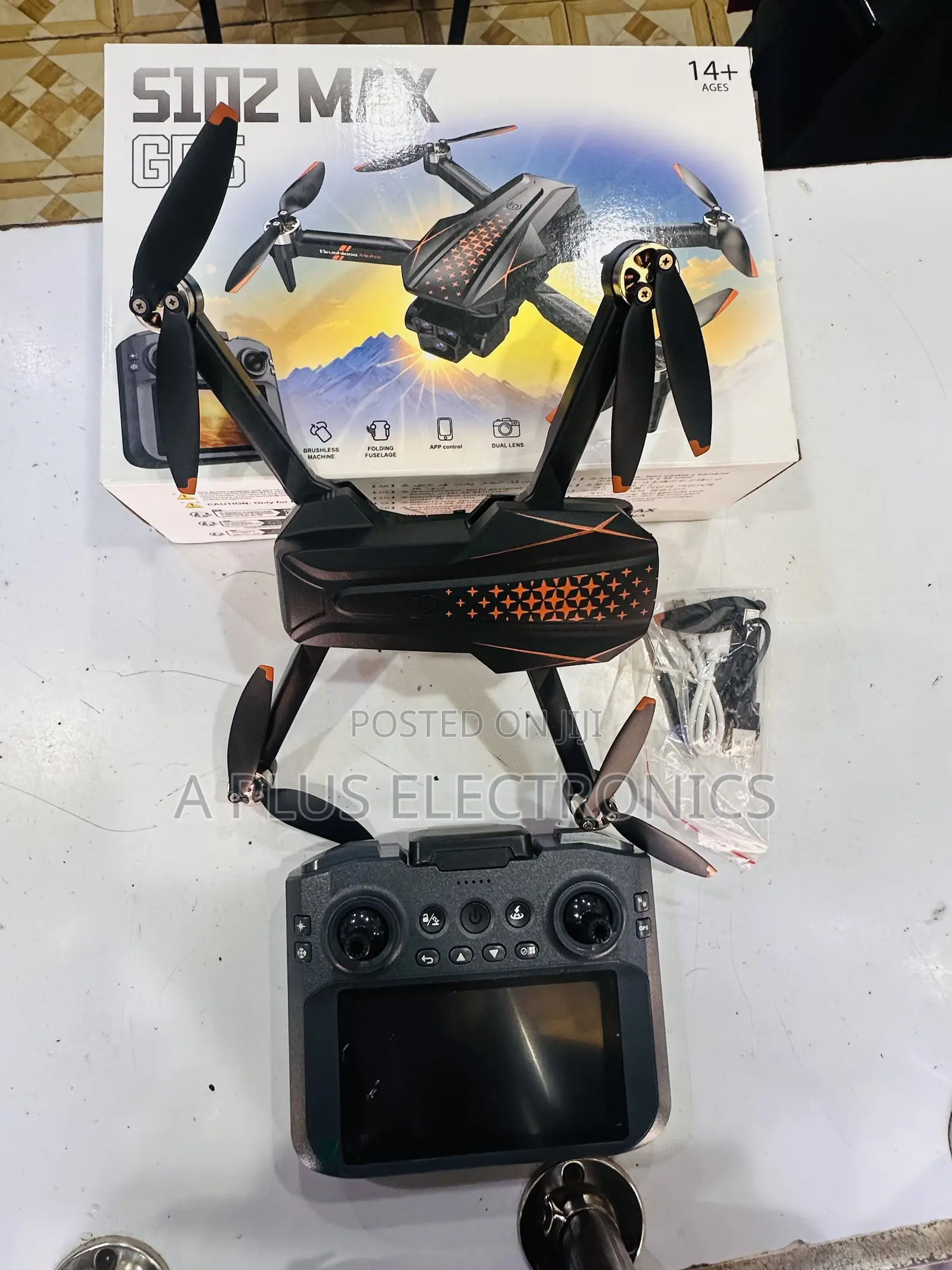 S102 Drone With GPS – Professional Camera Drone