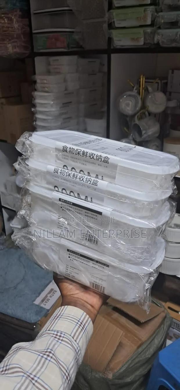 Freezer /Fridge Stackable Food Storage Containers . - thumbnail 3