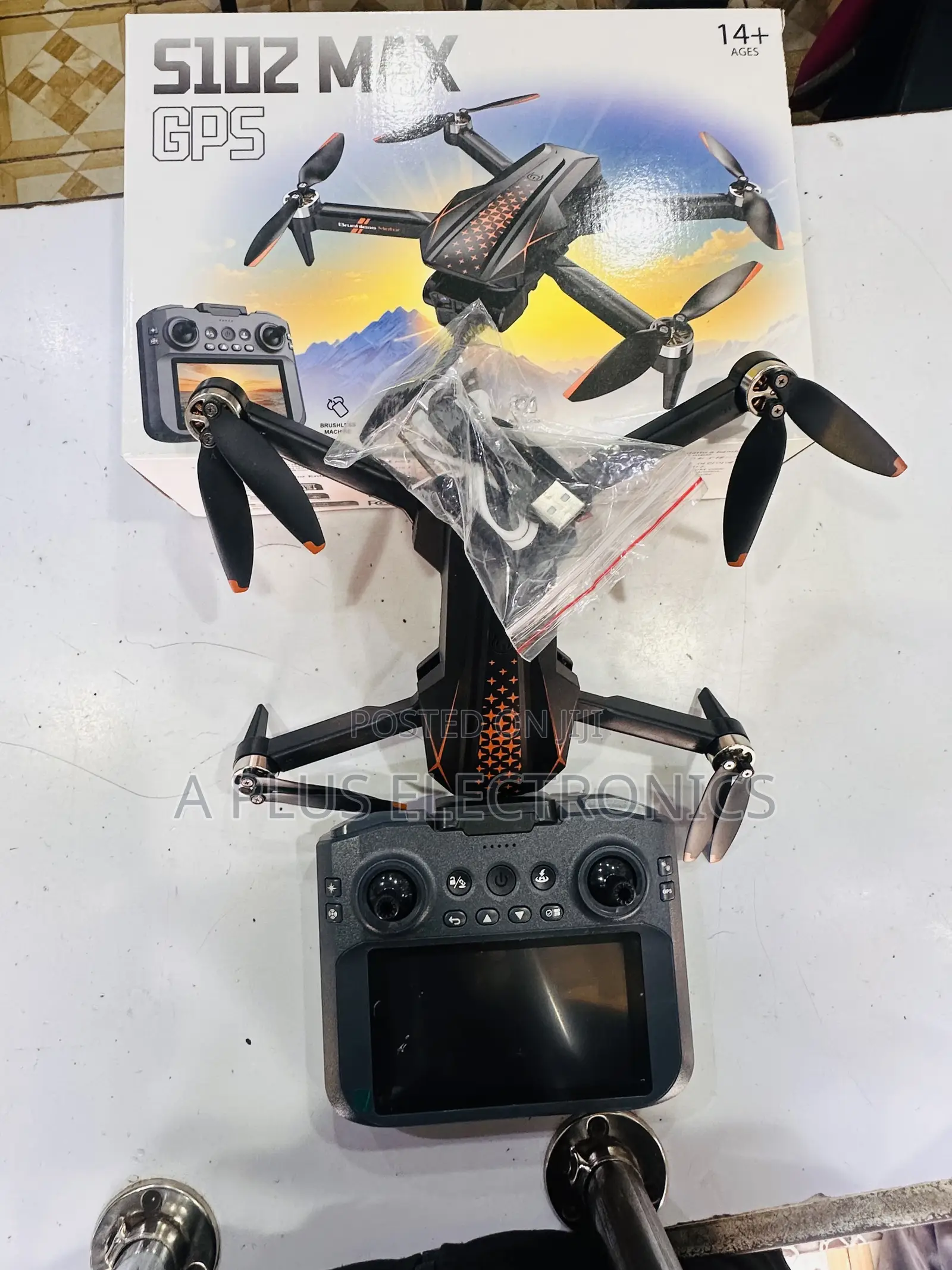 S102 Drone With GPS – Hd FPV Camera Drone