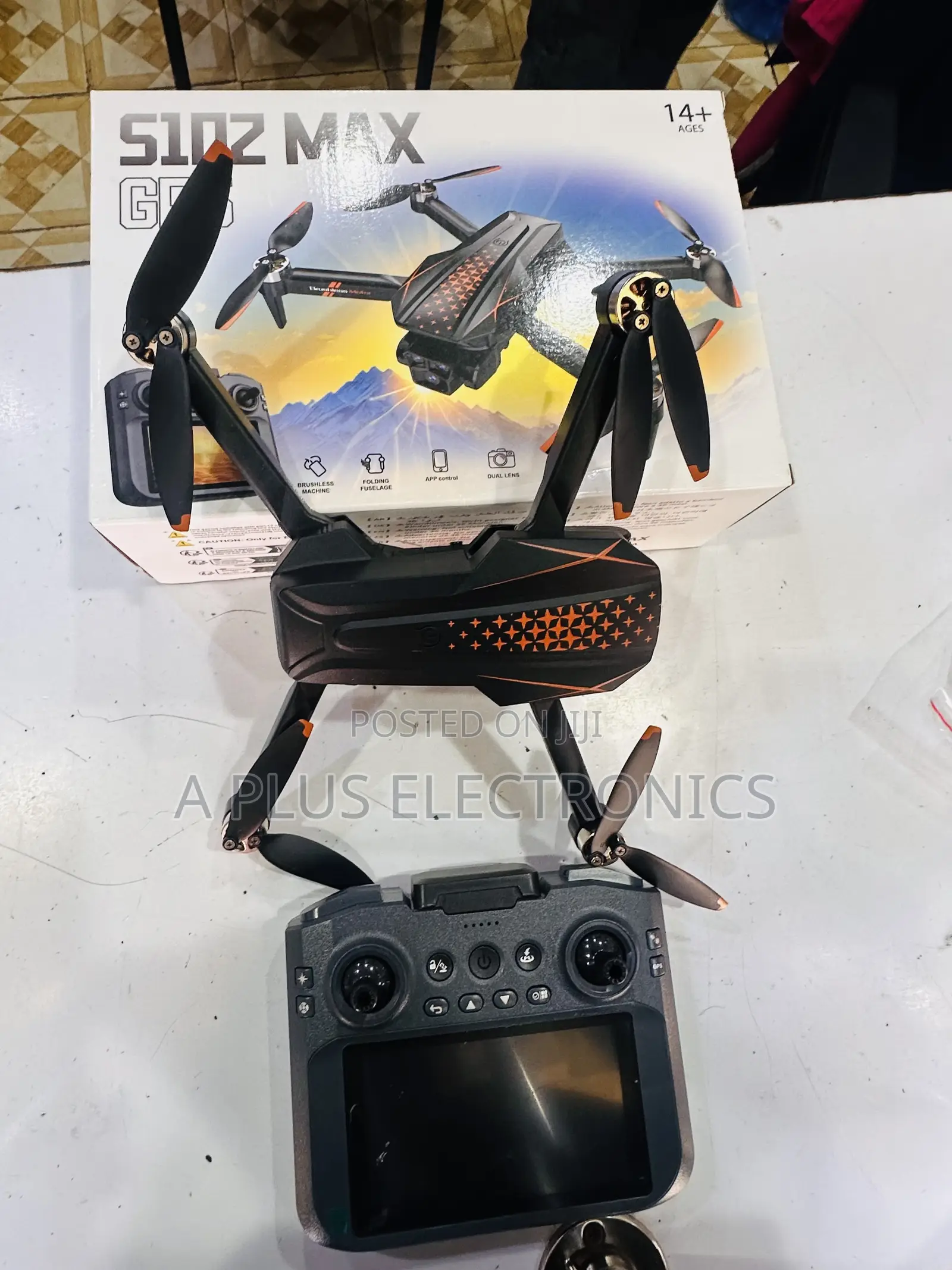S102 Drone With GPS – Hd FPV Camera Drone