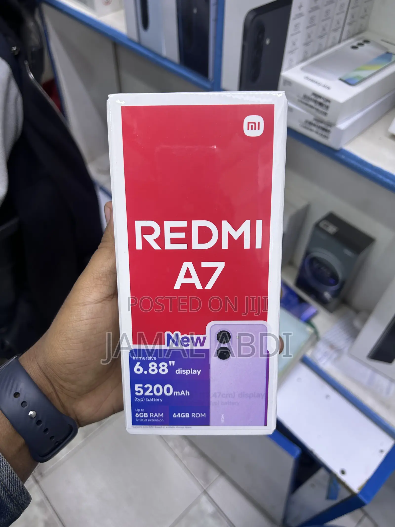 New Xiaomi Redmi A7 64 GB Black