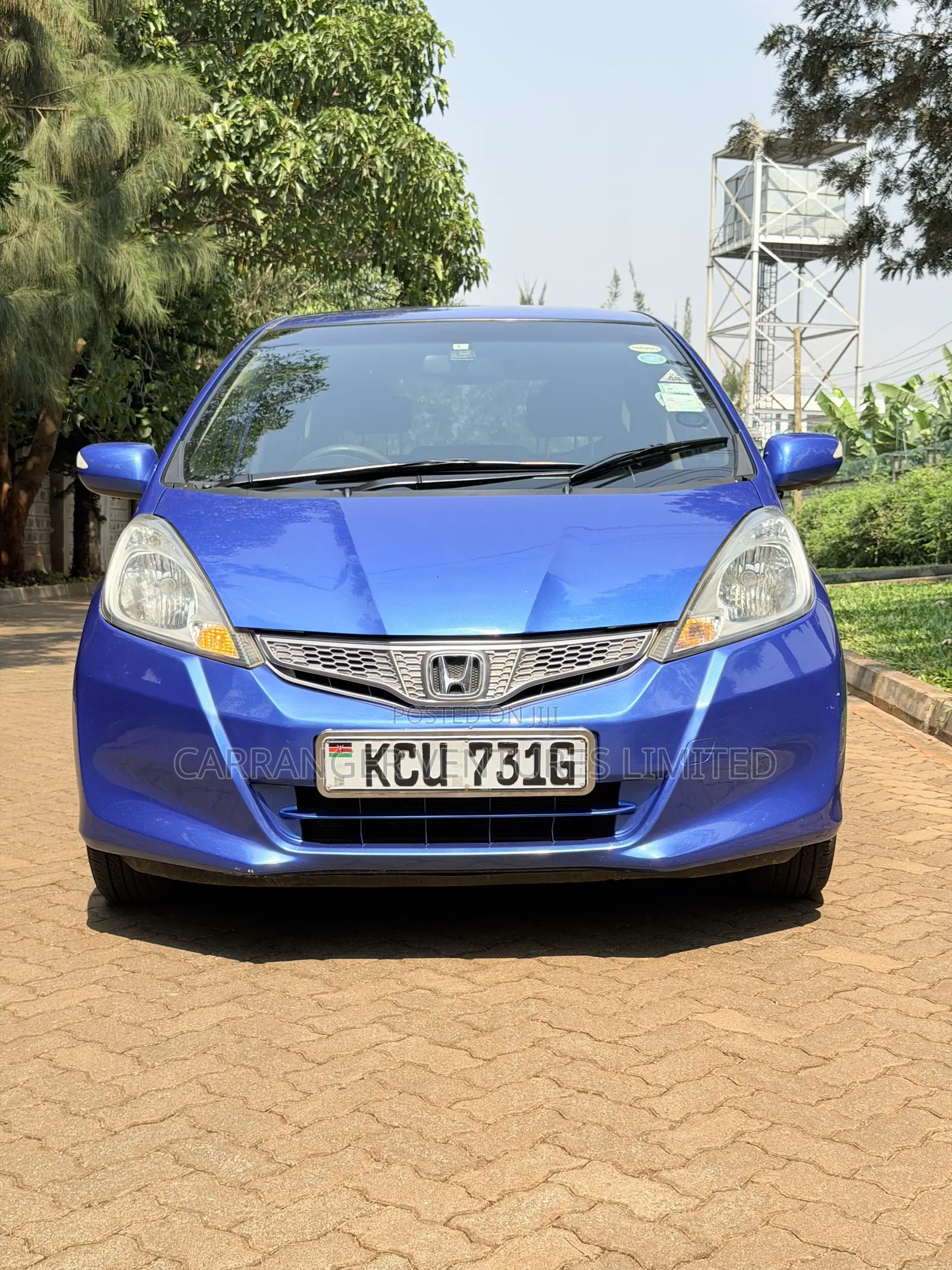 Honda Fit 2012 Blue