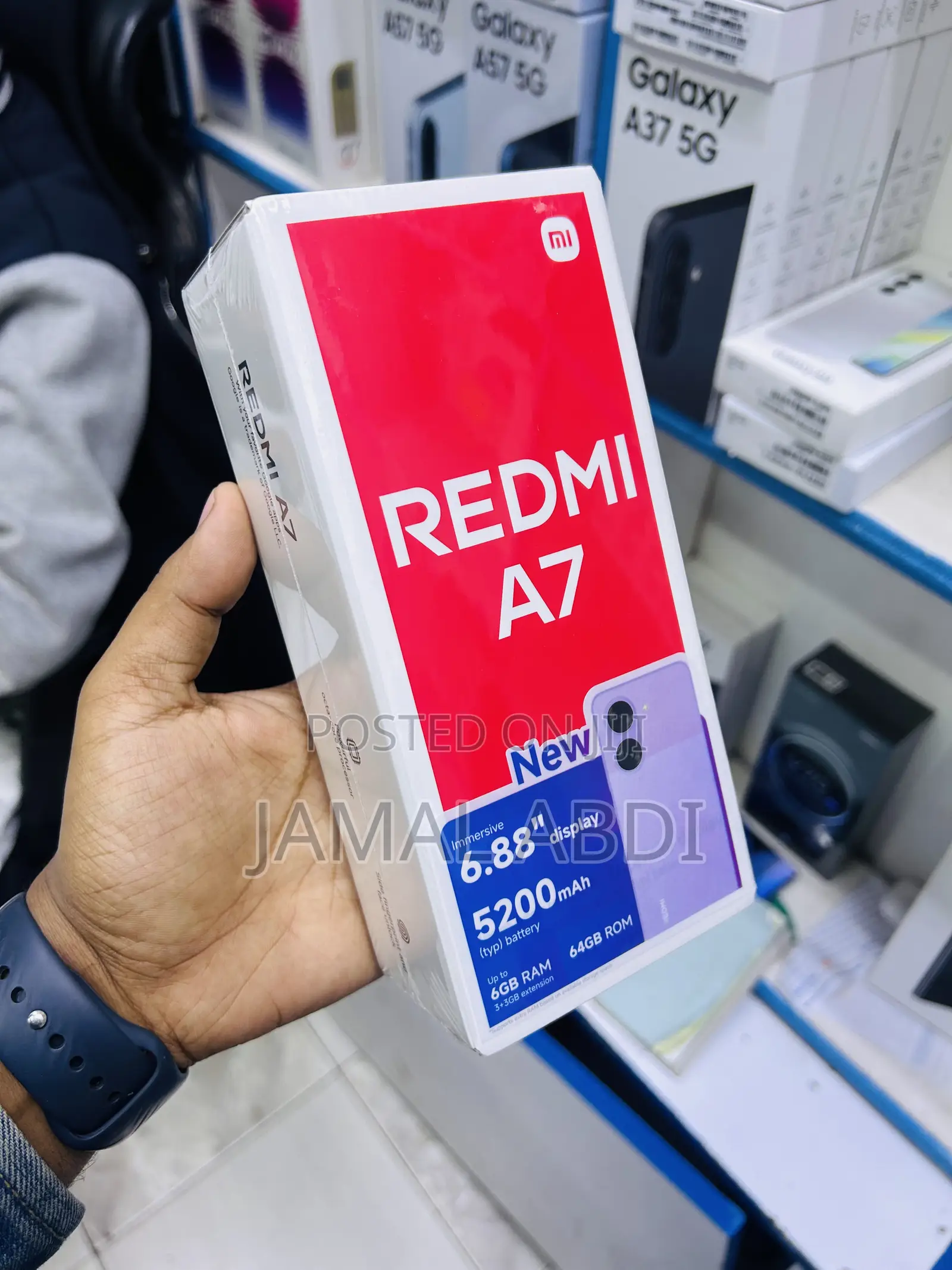 New Xiaomi Redmi A7 64 GB Black