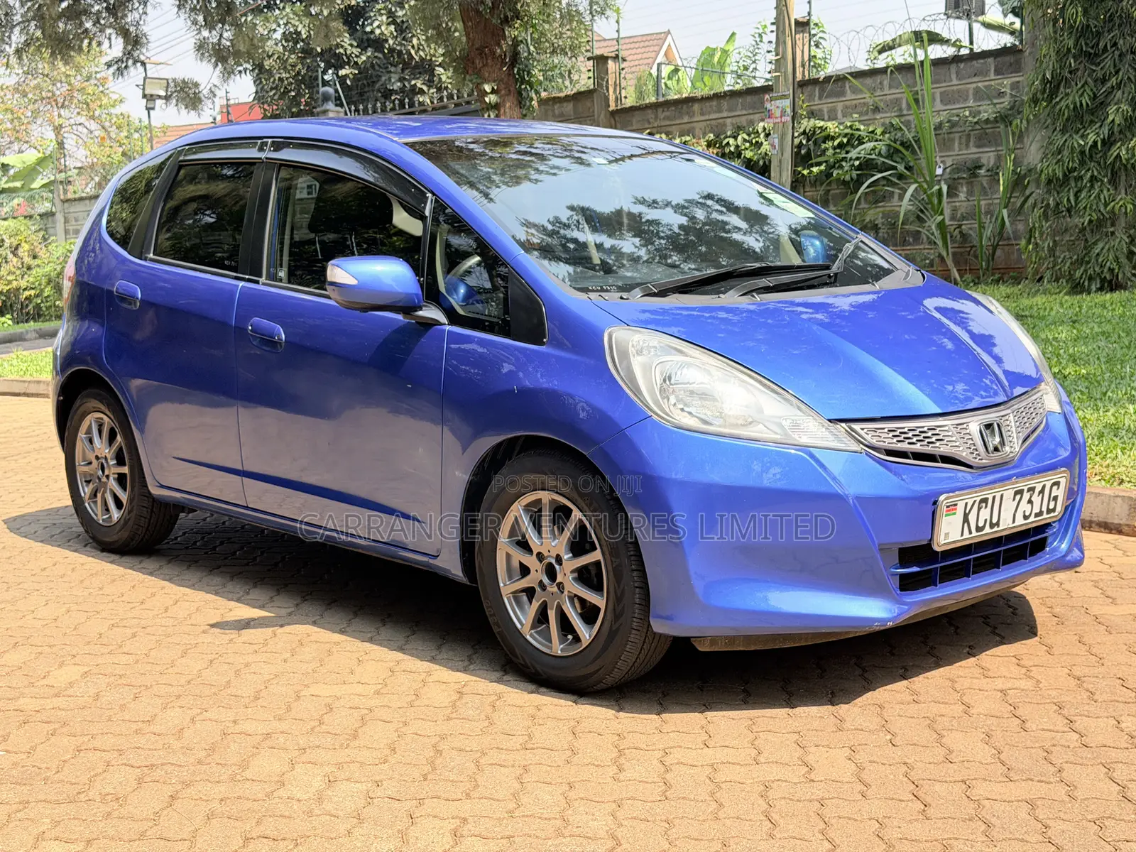 Honda Fit 2012 Blue