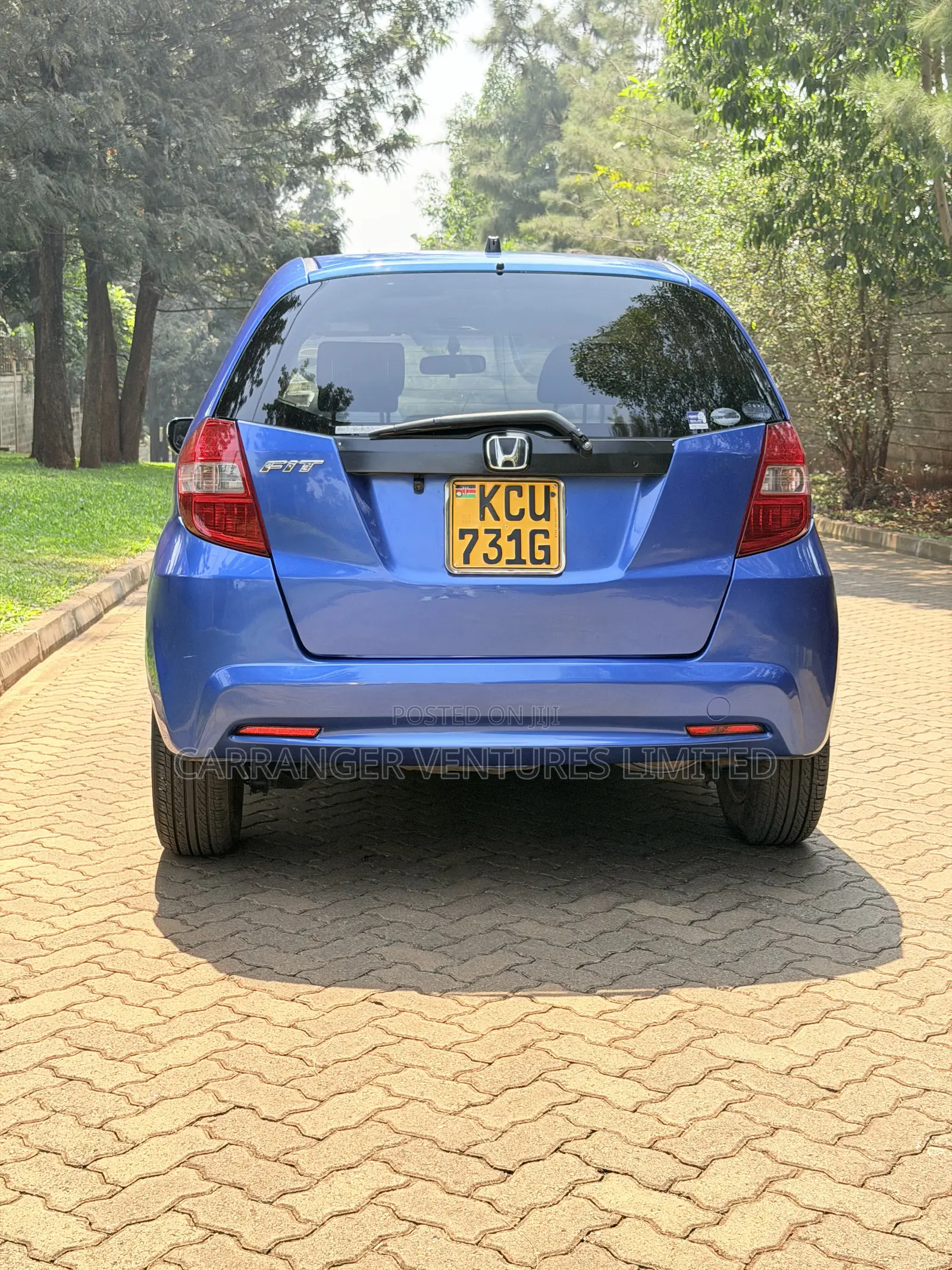 Honda Fit 2012 Blue