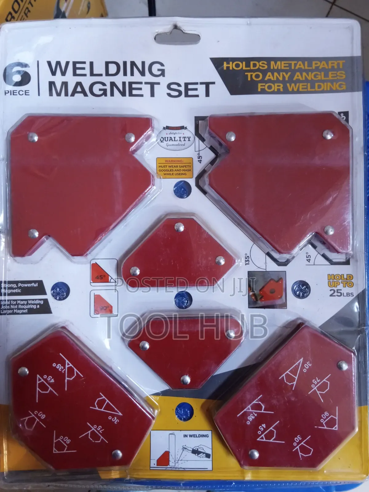 Welding Magnet Set 6pcs