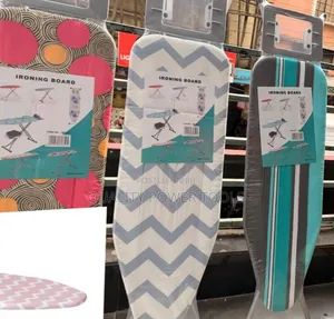 Imported Metallic Foldable Ironing Boards With Patterned Fabric Cover