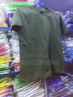 Dark Green Adult Round Necks