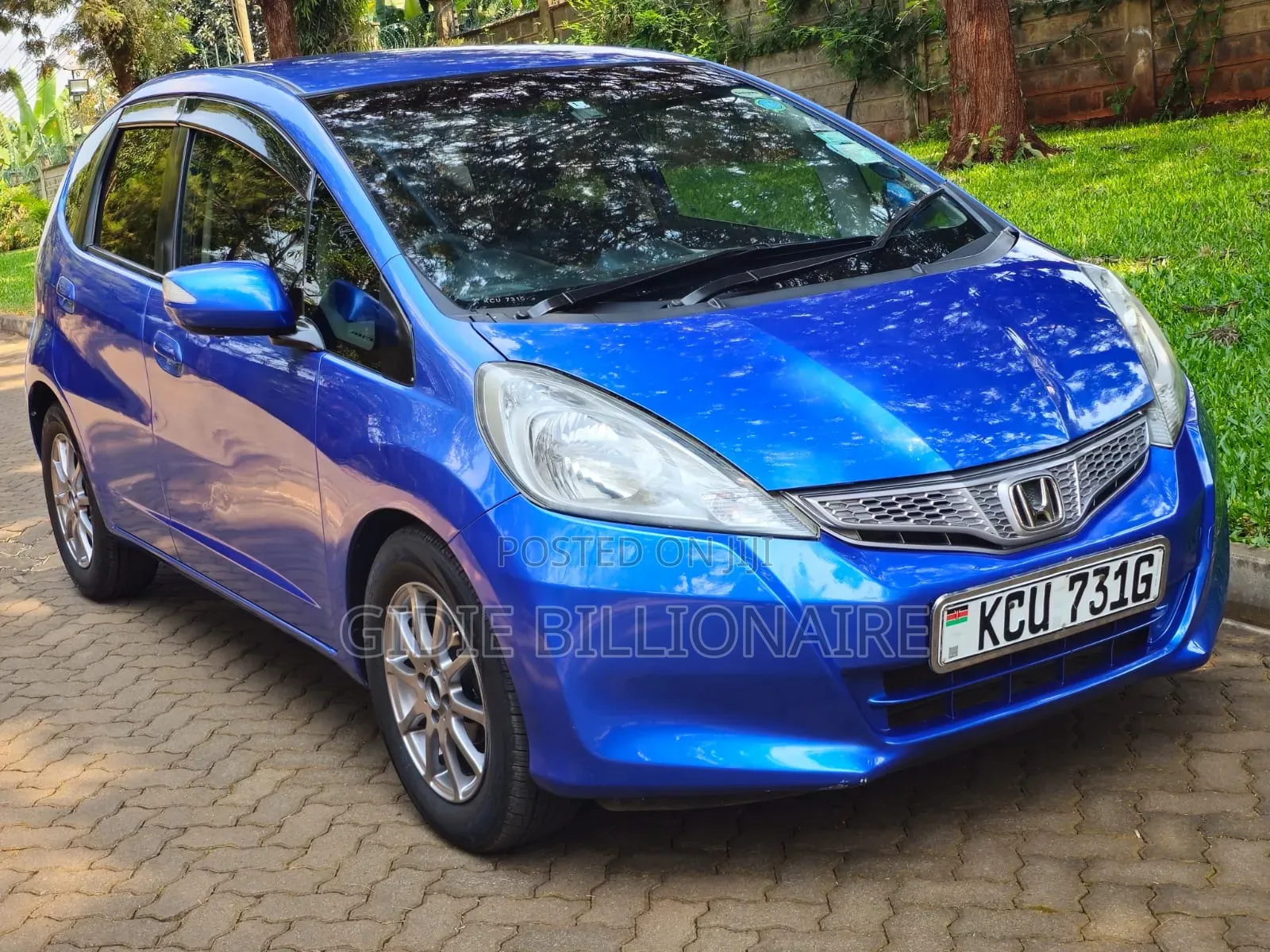 Honda Fit 2012 Blue