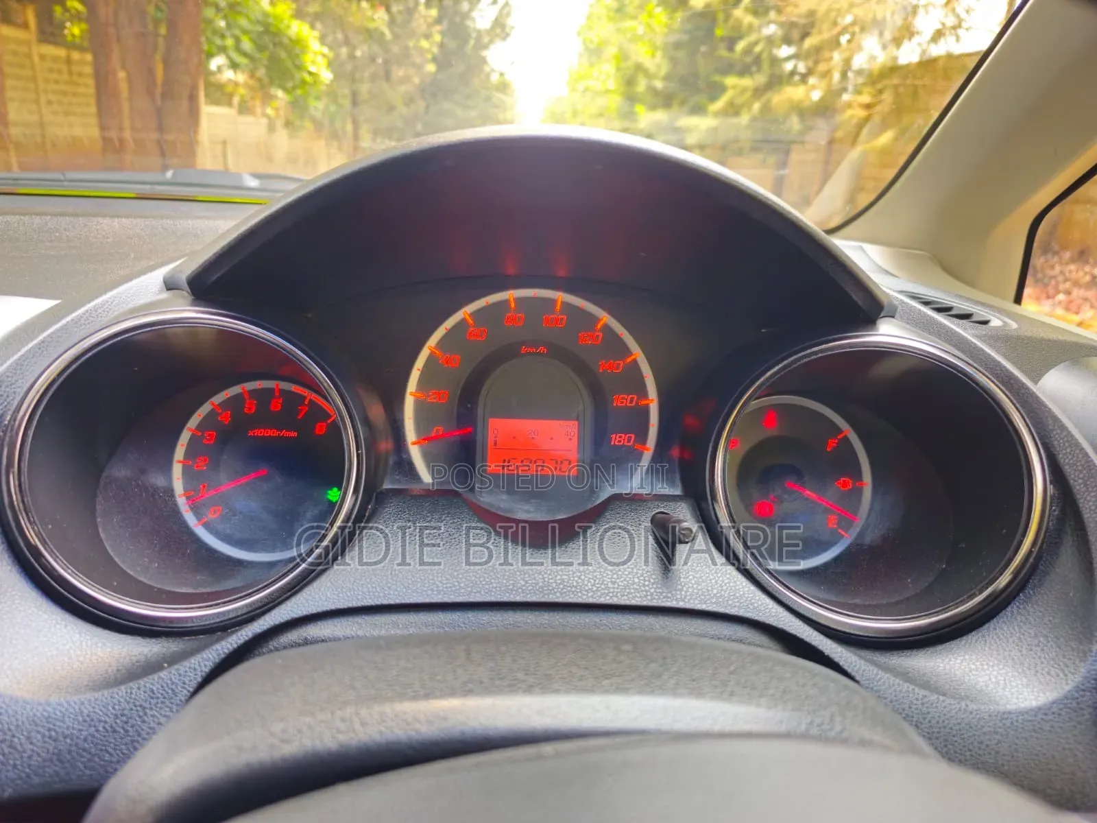 Honda Fit 2012 Blue