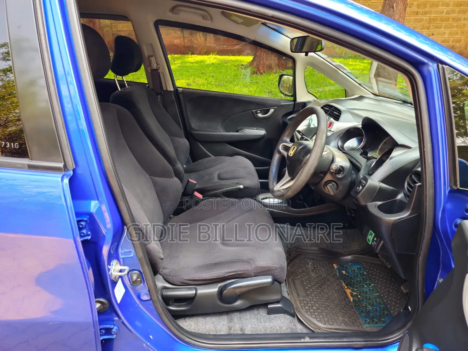 Honda Fit 2012 Blue