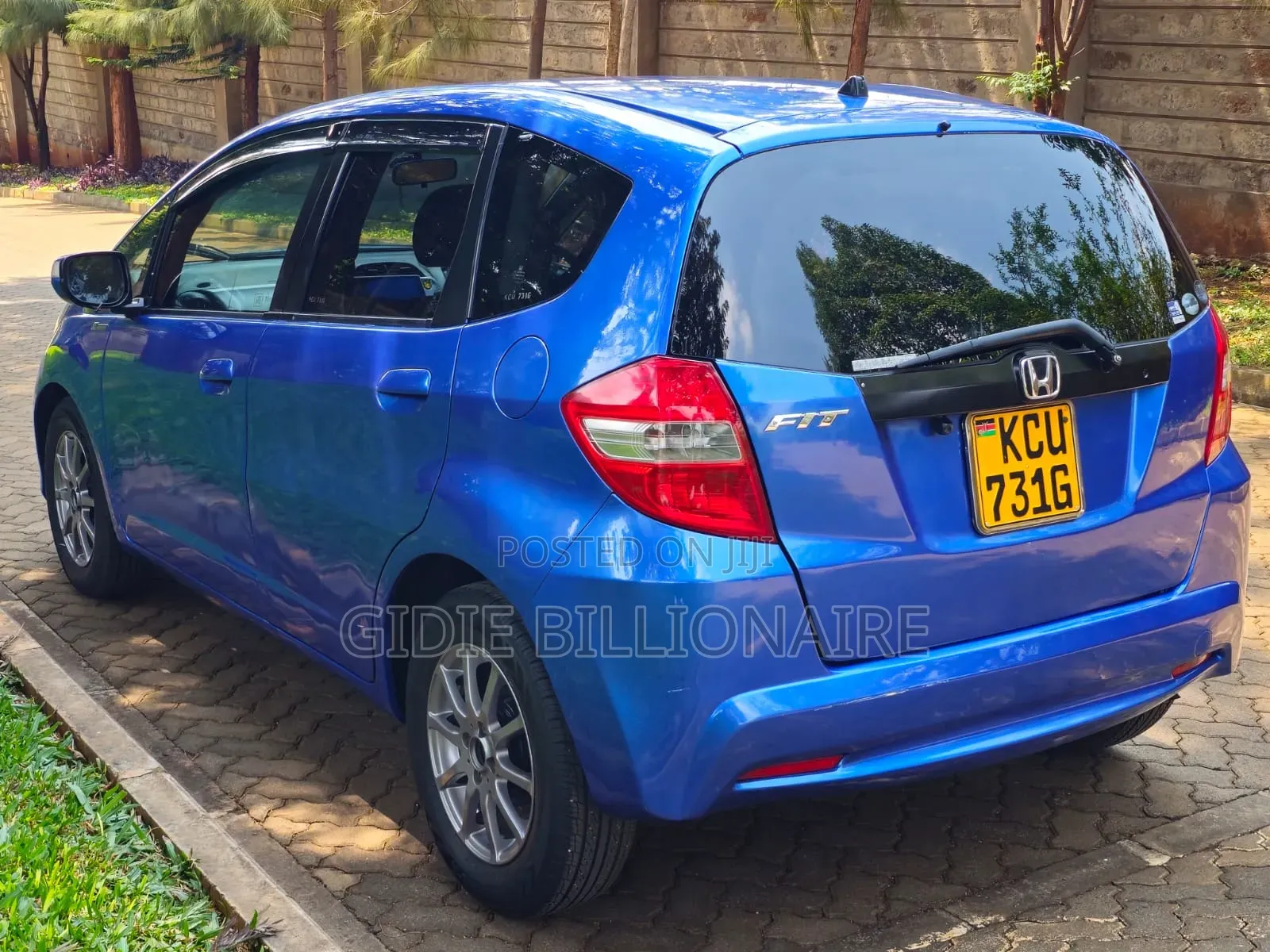 Honda Fit 2012 Blue