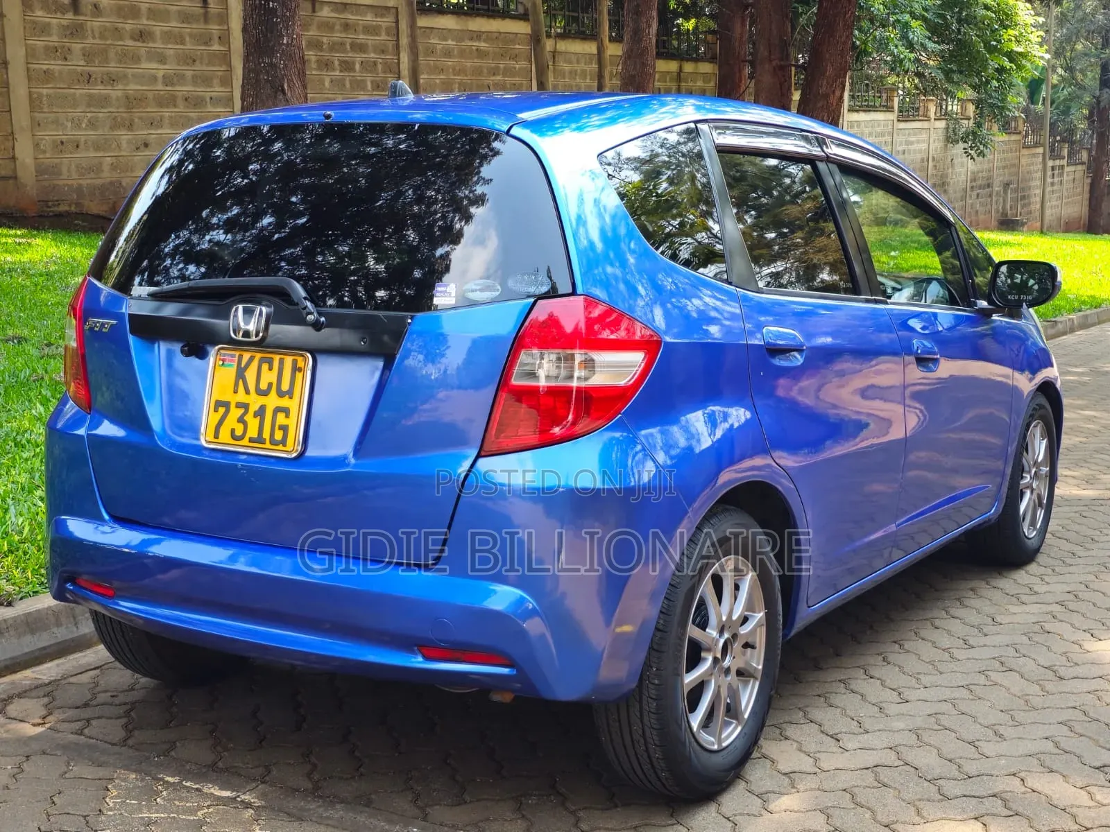 Honda Fit 2012 Blue