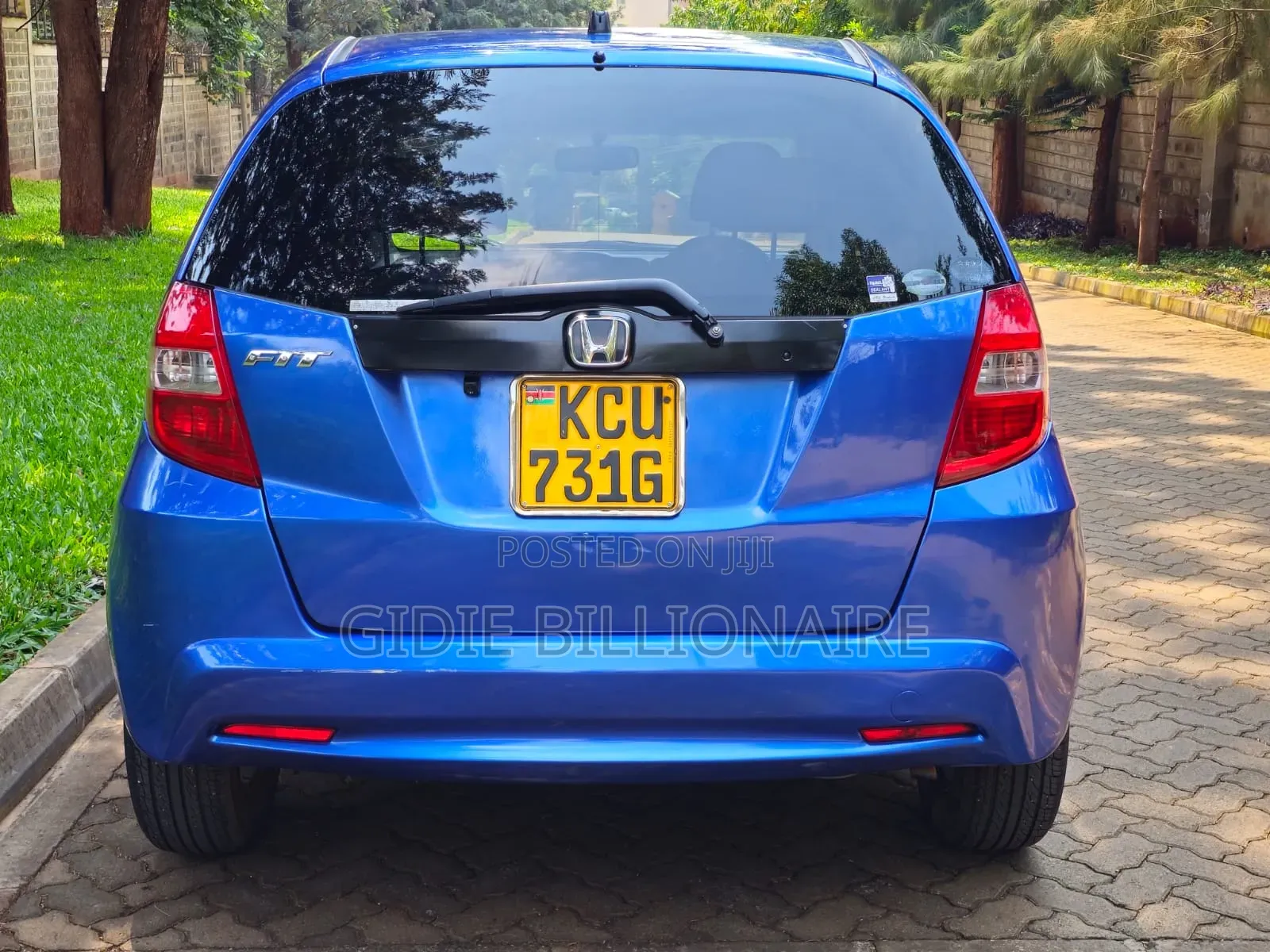 Honda Fit 2012 Blue
