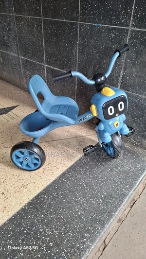 Kids Robot Tricycle | Durable 3-Wheel Baby Trike With Storage Basket |