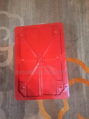 Red Small Block Polystack Crate 120