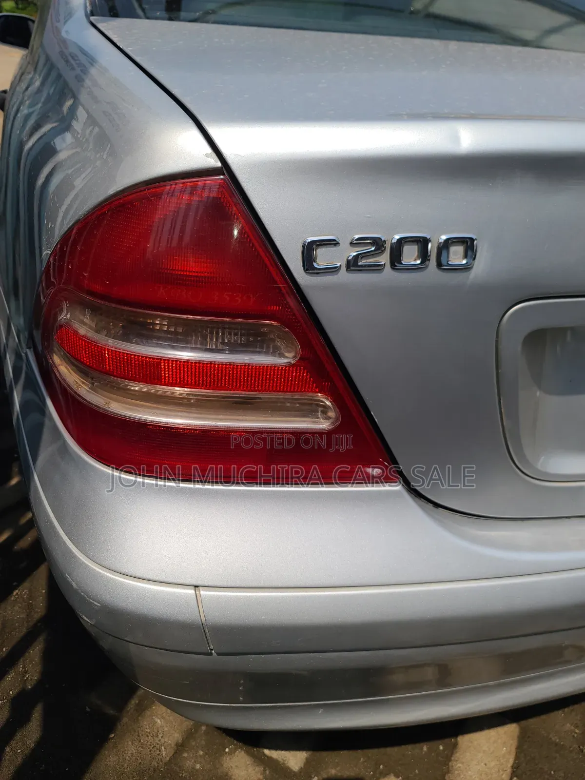 Mercedes-Benz C200 2007 Silver