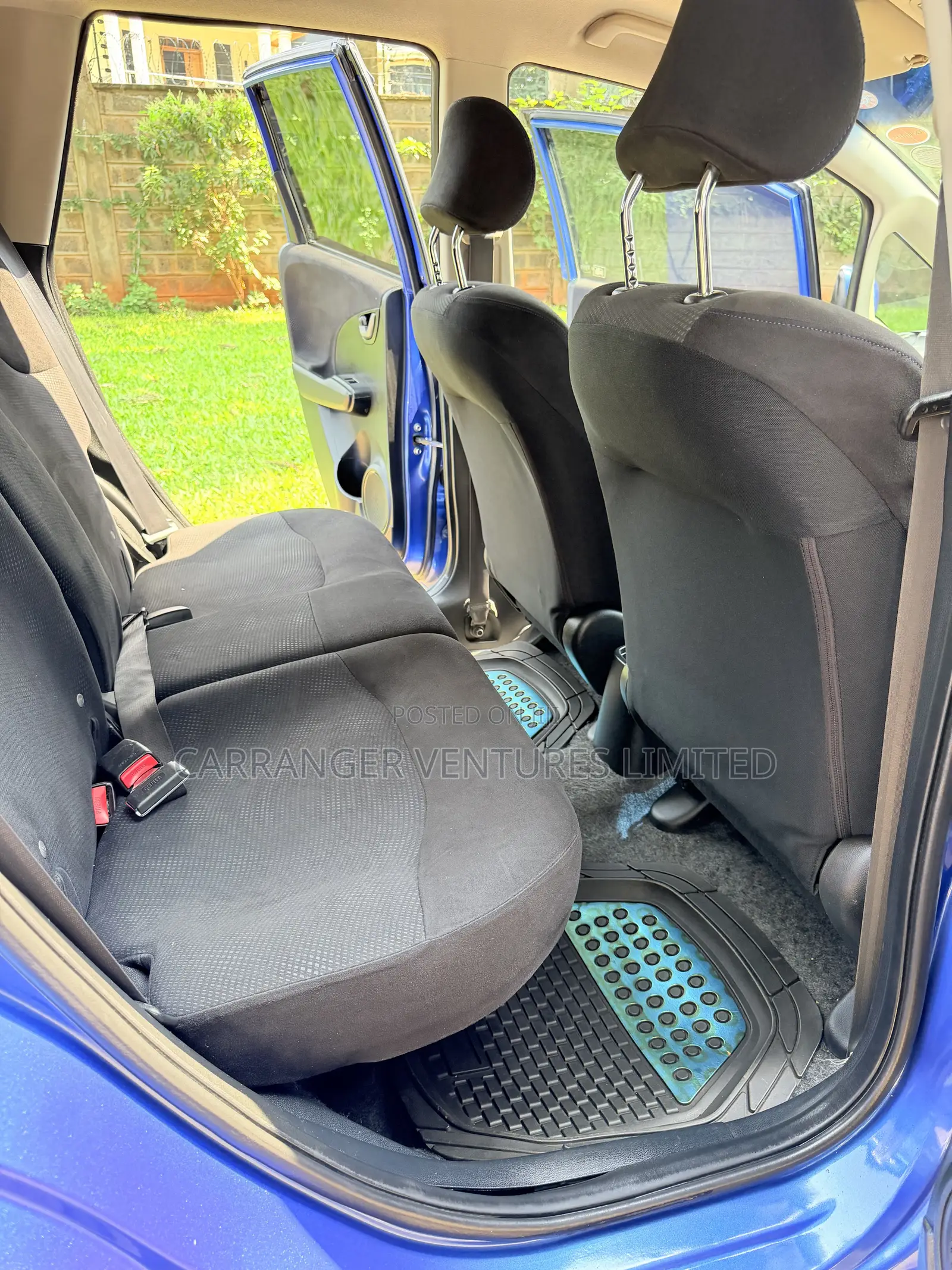 Honda Fit 2012 Blue