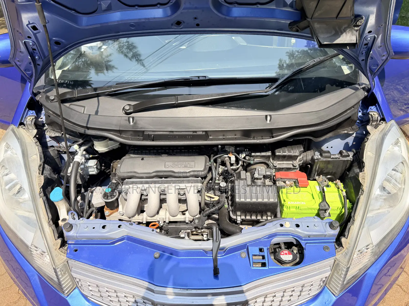 Honda Fit 2012 Blue