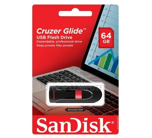 Sandisk Cruzer Glide | 64gb Usb 3.0 Flash Drive | Retractable Design