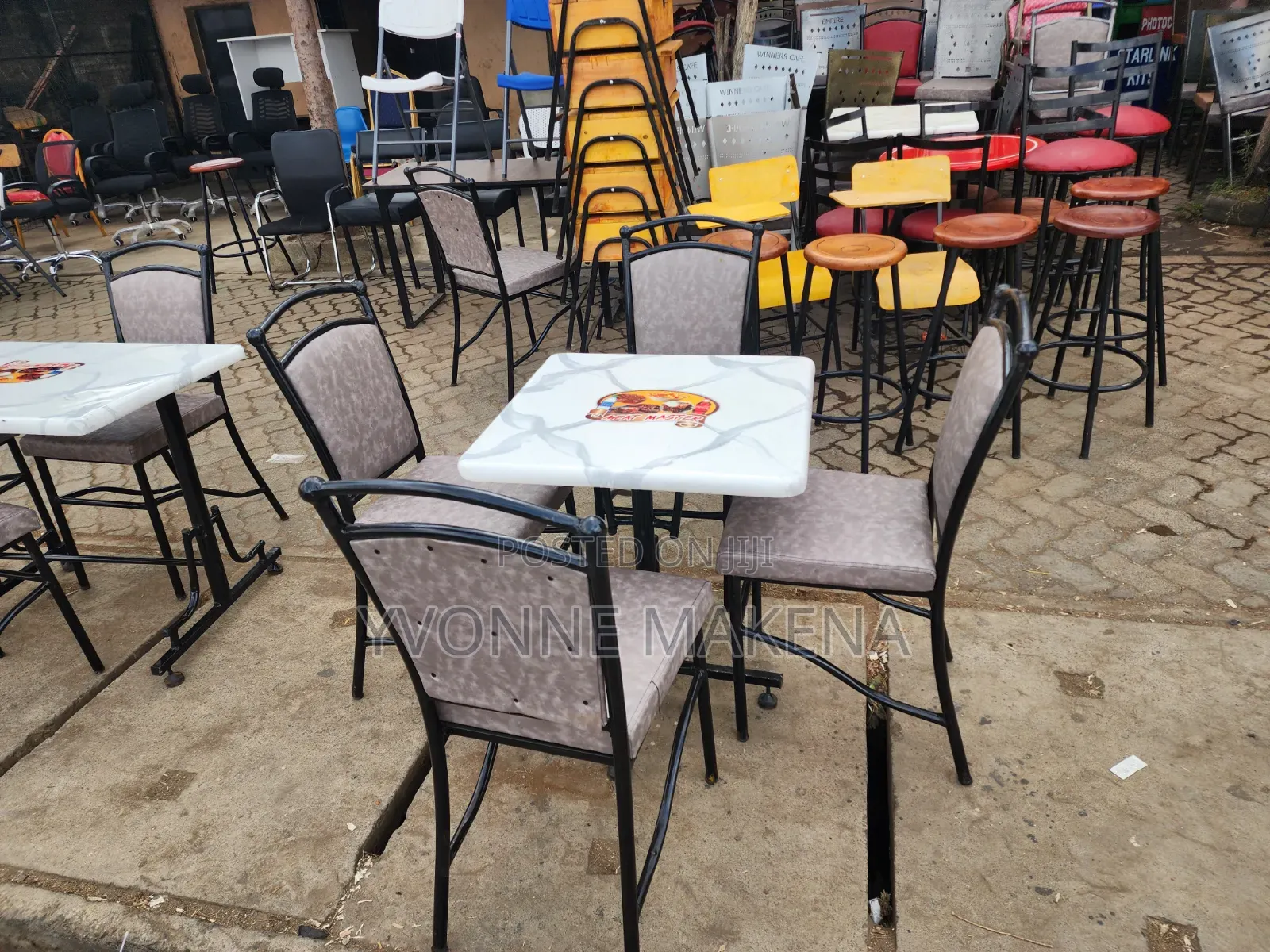 Grey Restaurant Sets