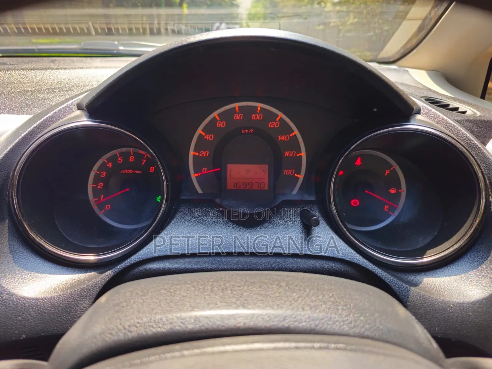 Honda Fit 2012 Blue