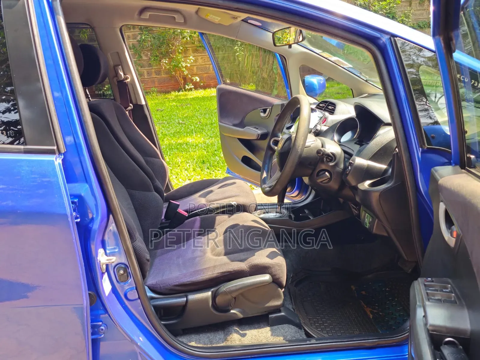 Honda Fit 2012 Blue