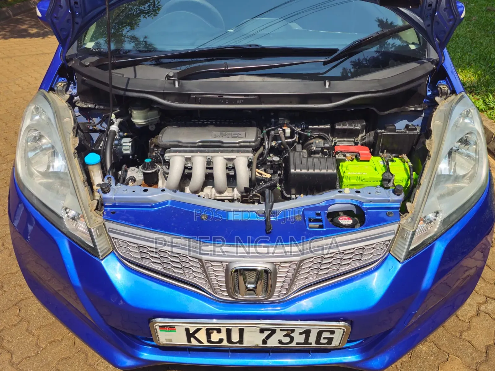 Honda Fit 2012 Blue