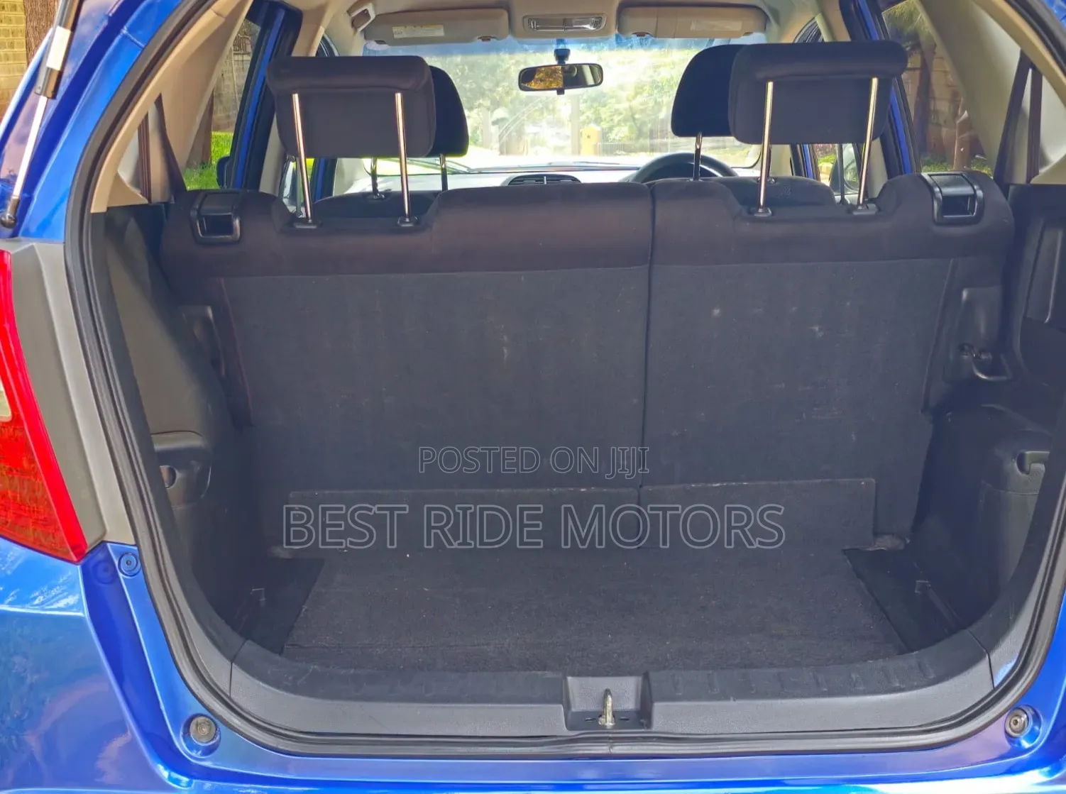 Honda Fit 2012 Blue