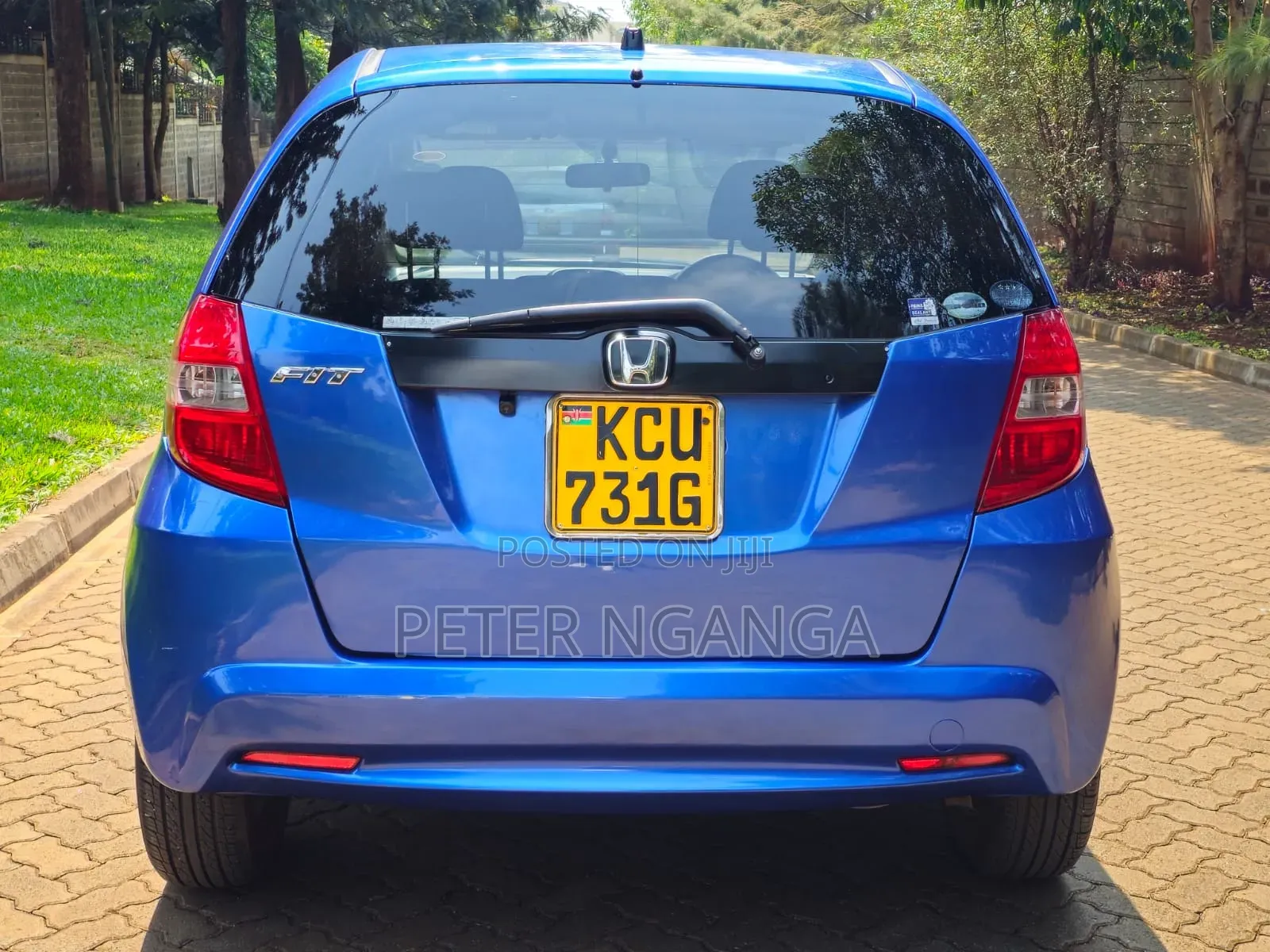 Honda Fit 2012 Blue