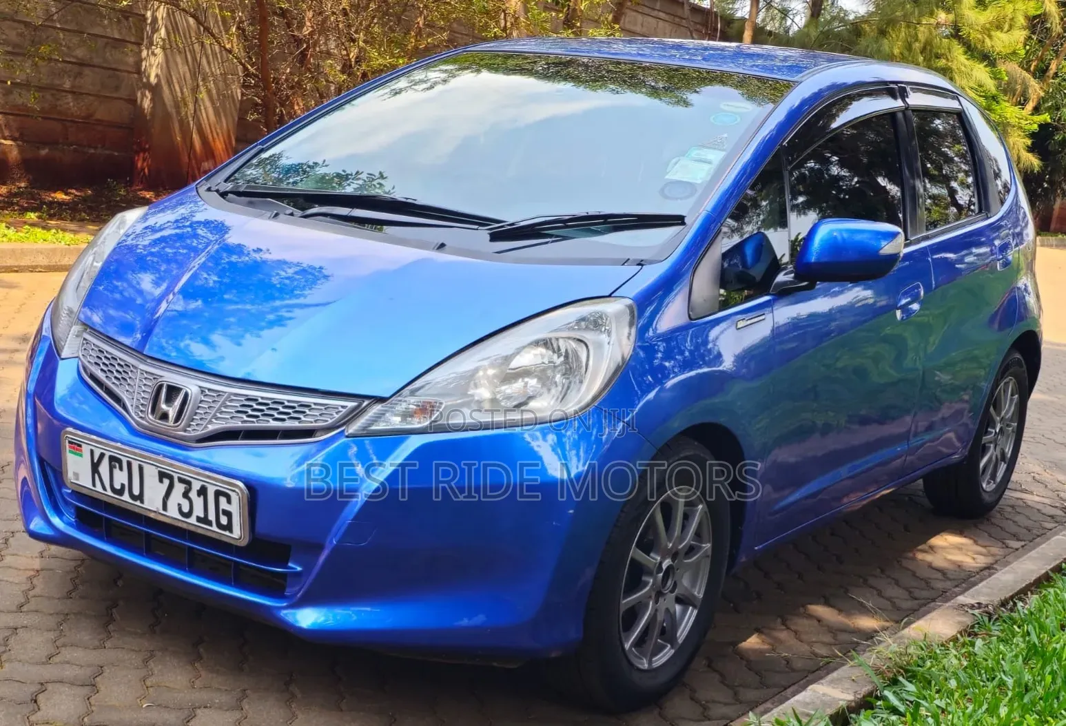 Honda Fit 2012 Blue