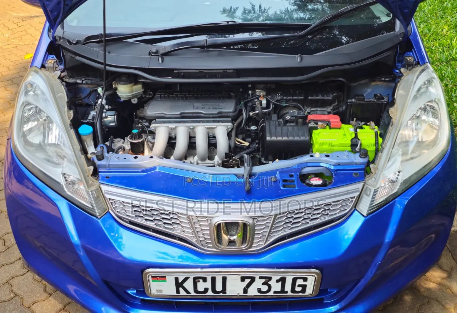 Honda Fit 2012 Blue