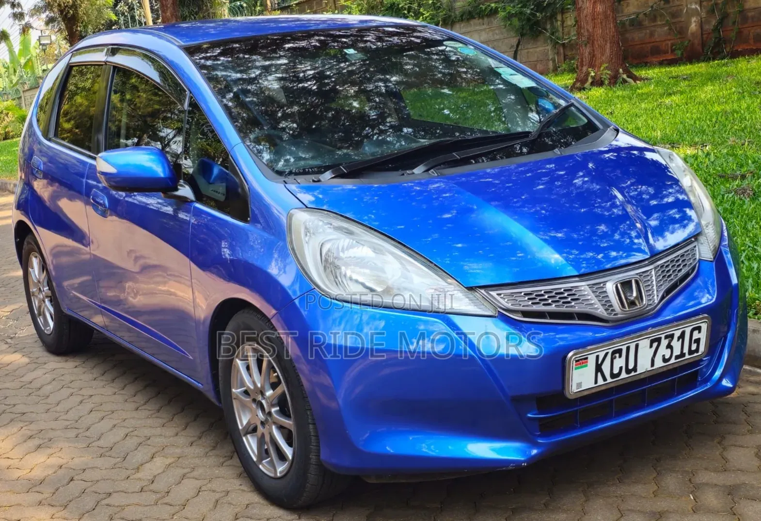 Honda Fit 2012 Blue