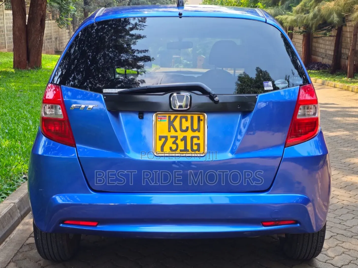 Honda Fit 2012 Blue