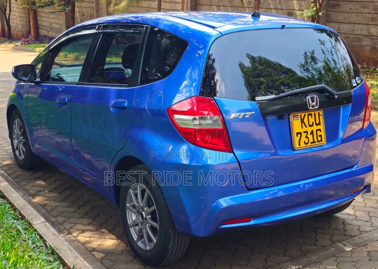 Honda Fit 2012 Blue