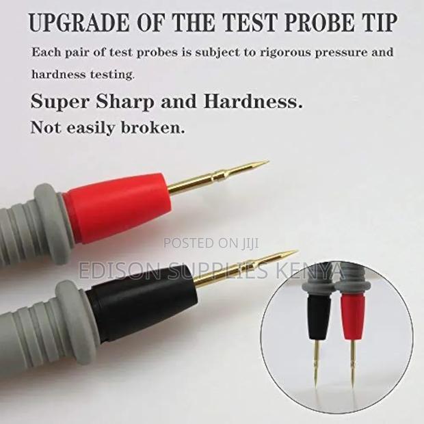 Test Leads Koocu Multimeter Tester Probes Needle Sharp Clamp 1000v - thumbnail 3