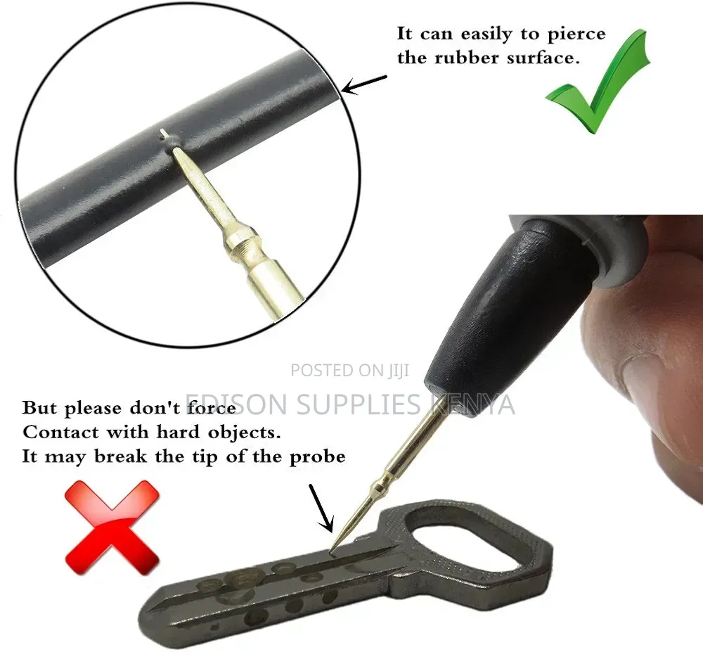 Test Leads Koocu Multimeter Tester Probes Needle Sharp Clamp 1000v