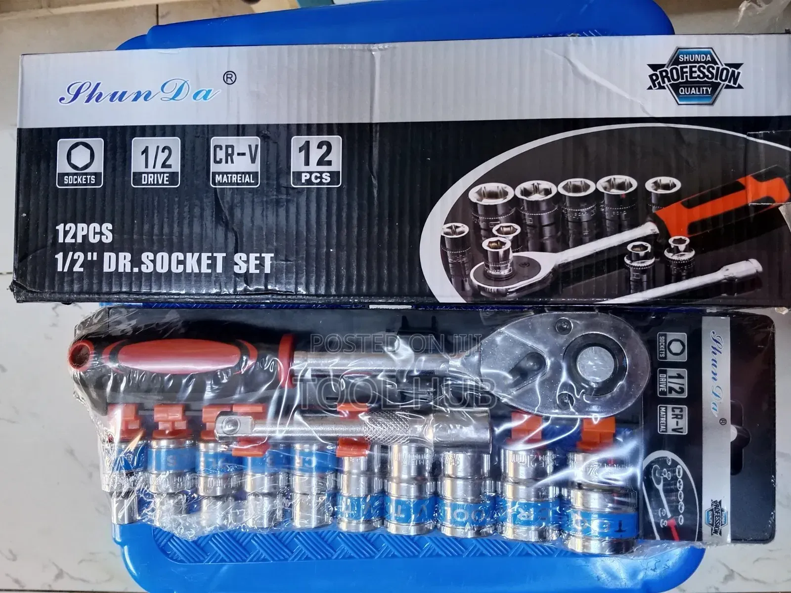 12pcs Dr Socket Wrench