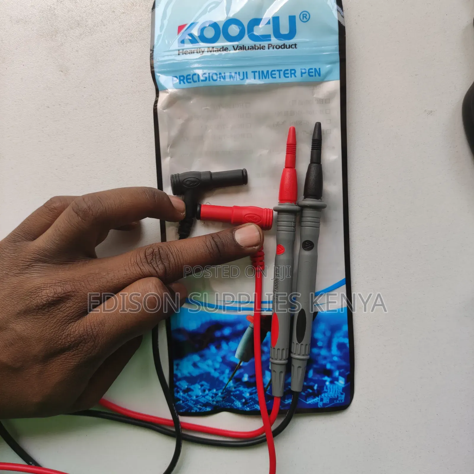 Test Leads Koocu Multimeter Tester Probes Needle Sharp Clamp 1000v