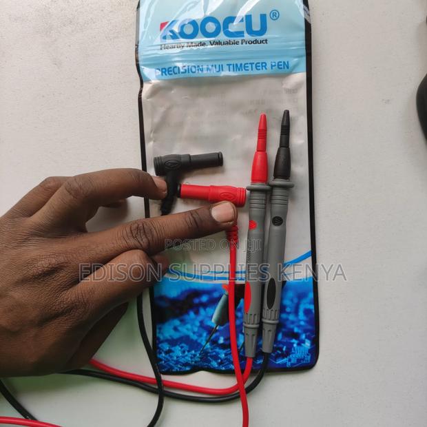 Test Leads Koocu Multimeter Tester Probes Needle Sharp Clamp 1000v - thumbnail 8