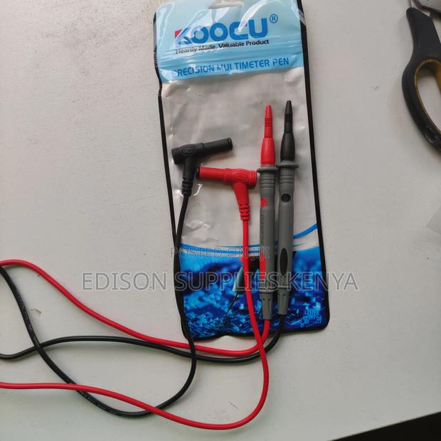 Test Leads Koocu Multimeter Tester Probes Needle Sharp Clamp 1000v