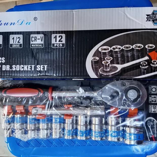12pcs Dr Socket Wrench - thumbnail 2