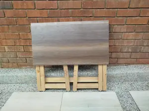 Handmade Foldable Wooden Desk