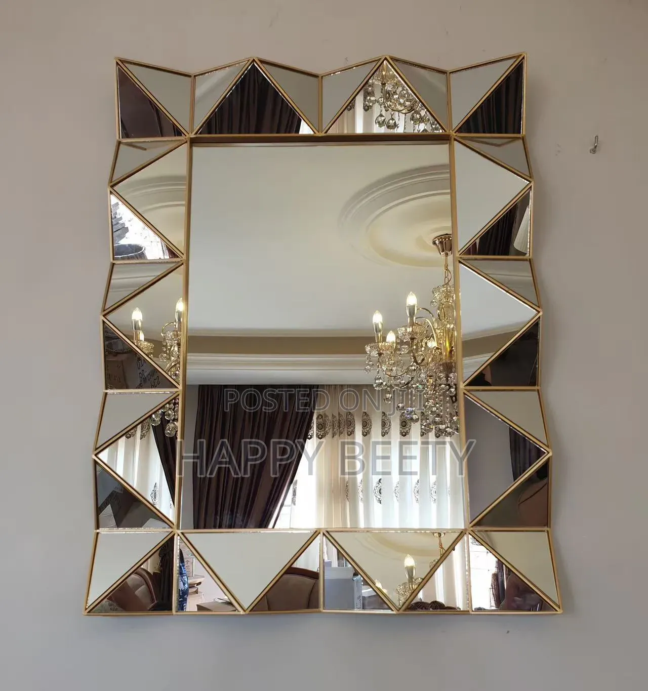  *Luxury Designer Panel Decorative Wall Mirror