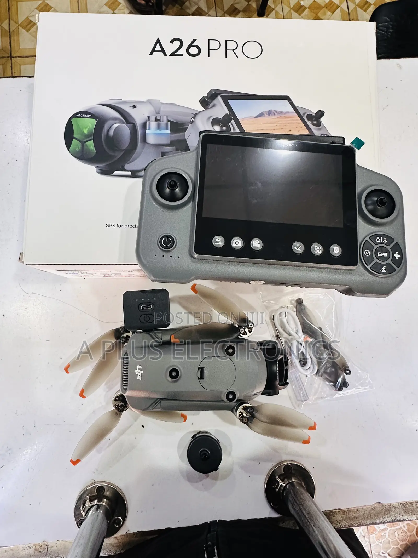 A26 Pro Drone 1080p With GPS – Hd Camera Foldable Quadcopter