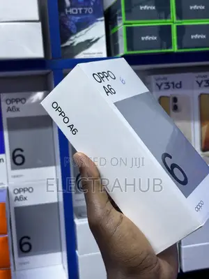 New Oppo A6 256 GB Blue