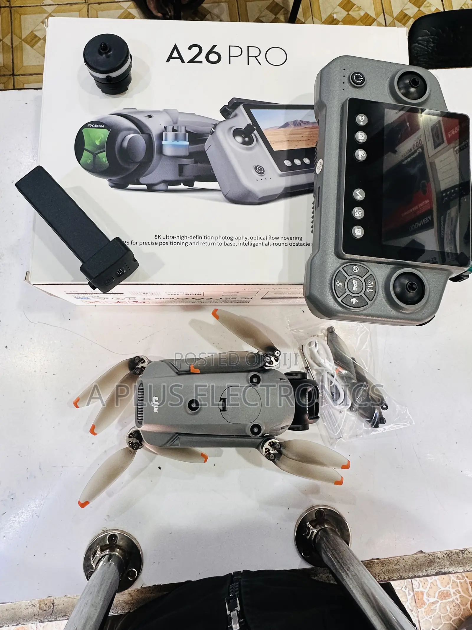 A26 Pro Drone 1080p With GPS – Long Flight Time Rc Drone