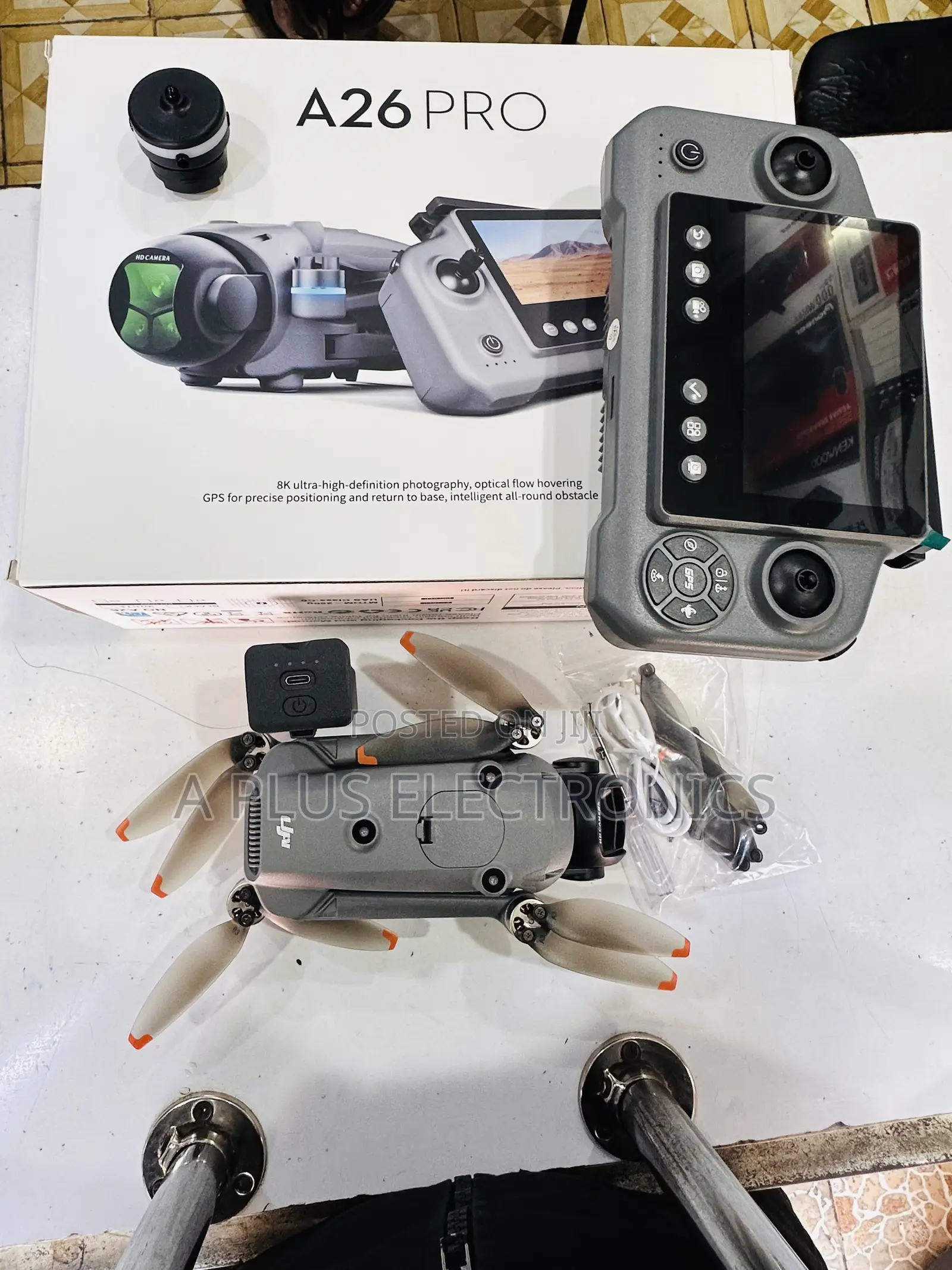 A26 Pro Drone 1080p With GPS – Long Flight Time Rc Drone