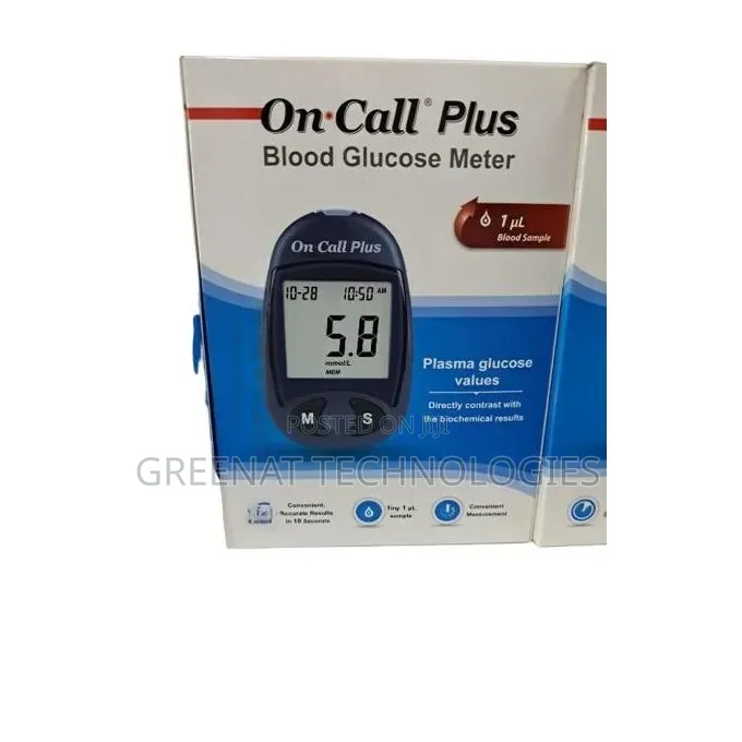 On Call Plus Blood Glucose Meter - Glucometer